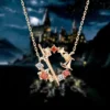 Swore And Sorting Hat Necklace