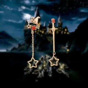 Swore And Sorting Hat Earring